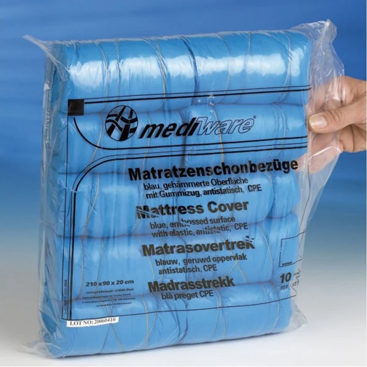 Matratzenschutzbezug Matratzenschutzbezüge Sparset 10-teilig DocMed, Antistatische Qualität, Wasserundurchlässige Kunststofffolie – Bild 3
