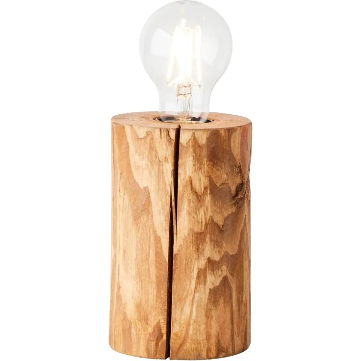 Brilliant Leuchten No. 93112-36 Tischleuchte Trabo 15cm E27 kiefer gebeizt