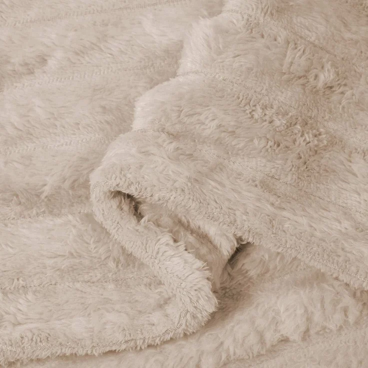 vidaXL Wohndecken 6 Stk. Beige 240 x 220 cm 8.76 Fleece 42016867 – Bild 7