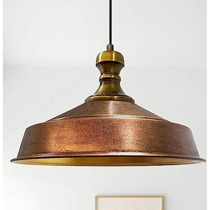 Bamyum Pendelleuchte Bamyum Asletl-Knob Industrie Pendelleuchte, 41 cm Moderne Metall Lampe – Bild 2