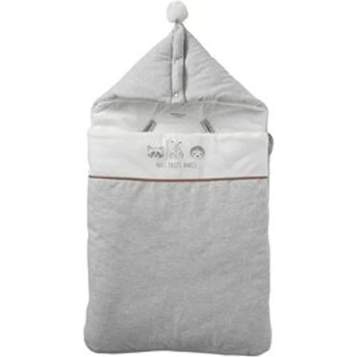 vertbaudet Fußsack Baby Ausfahrsack KLEINE FREUNDE, Bio-Baumwolle – Bild 6