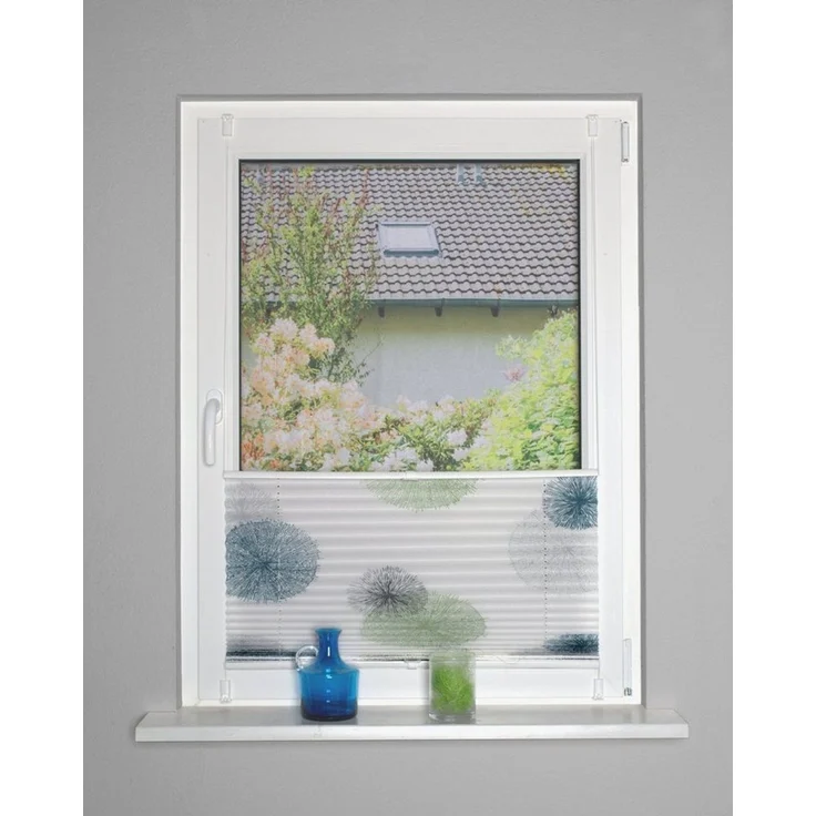 HOME WOHNIDEEN Plisseerollo RAWLINS, mit Hakenaufhängung, halbtransparent – Bild 2