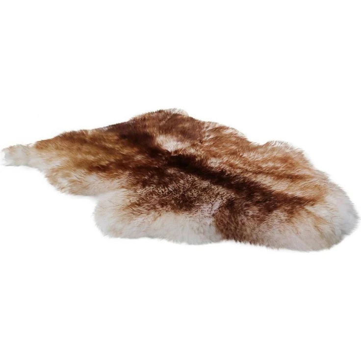 Lammfell geflammt Farbe: Stracciatella | Größe: 110-120 – Bild 6