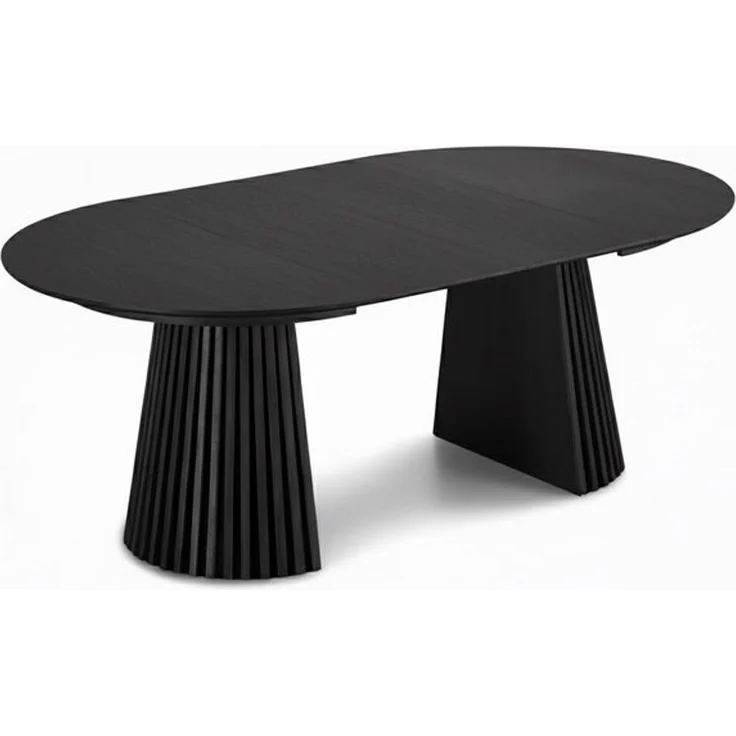 ebuy24 Esstisch Tokyo Esstisch inkl. 2 Zusatzplatten ø120x120-160- – Bild 4