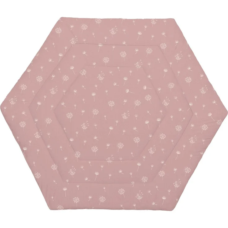 Fillikid Einlage Laufstall 6-eckig Exklusiv | Krabbeldecke Laufgitter 124 cm | Schutzeinlage Laufgitter weich gepolstert | Spieldecke waschbar | Laufgittereinlage – Bild 1