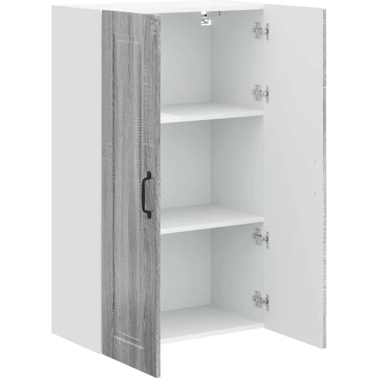 vidaXL Wandschrank PORTO Sonoma-Grau 60 x 31 x 100 cm Holzwerkstoff 885491 – Bild 5
