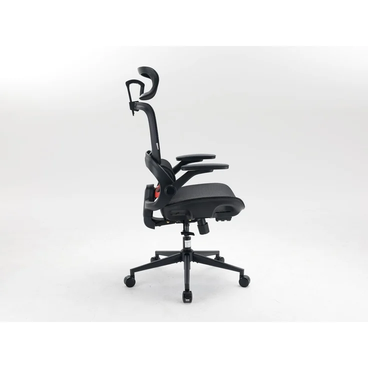 Sihoo Ergonomischer Stuhl B100-Pro, Mit Pedal, 131 x 73 cm, in Schwarz – Bild 3