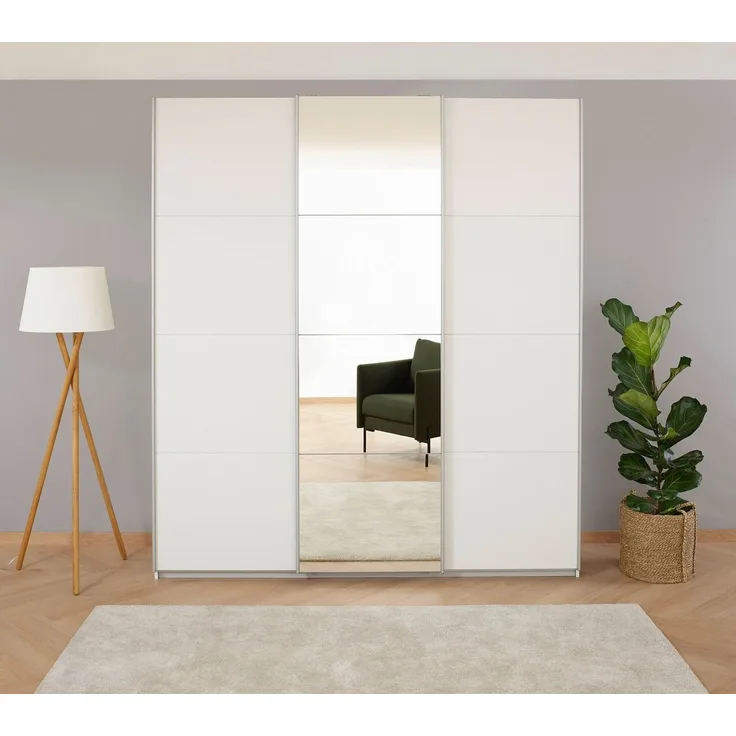 OTTO home Kleiderschrank Mehrzweckschrank Aktenschrank Möbel Mietswohnung Schlafzimmer KOLUNA (3 Ausstattungen BASIC/CLASSIC/PREMIUM (inkl. SOFT-CLOSE-FUNKTION) Breiten 203/271/315/360 cm Höhen 210/229 mit Spiegel MADE IN GERMANY