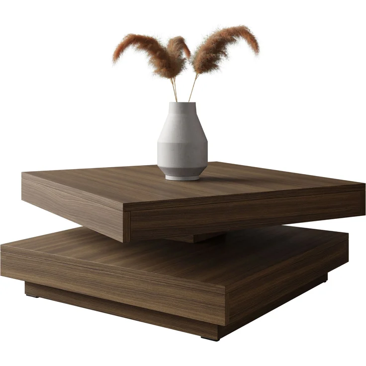 Couchtisch Luriso (Farbe: Nussbaum Dunkel) – Bild 1