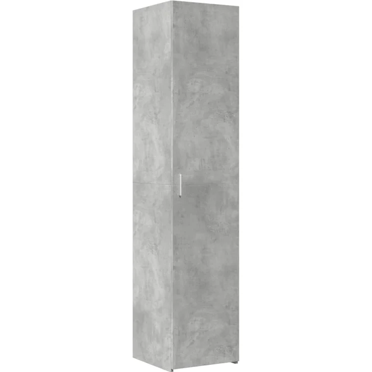 vidaXL Highboard Betongrau 40x42,5x185 cm Holzwerkstoff 3281402 – Bild 1