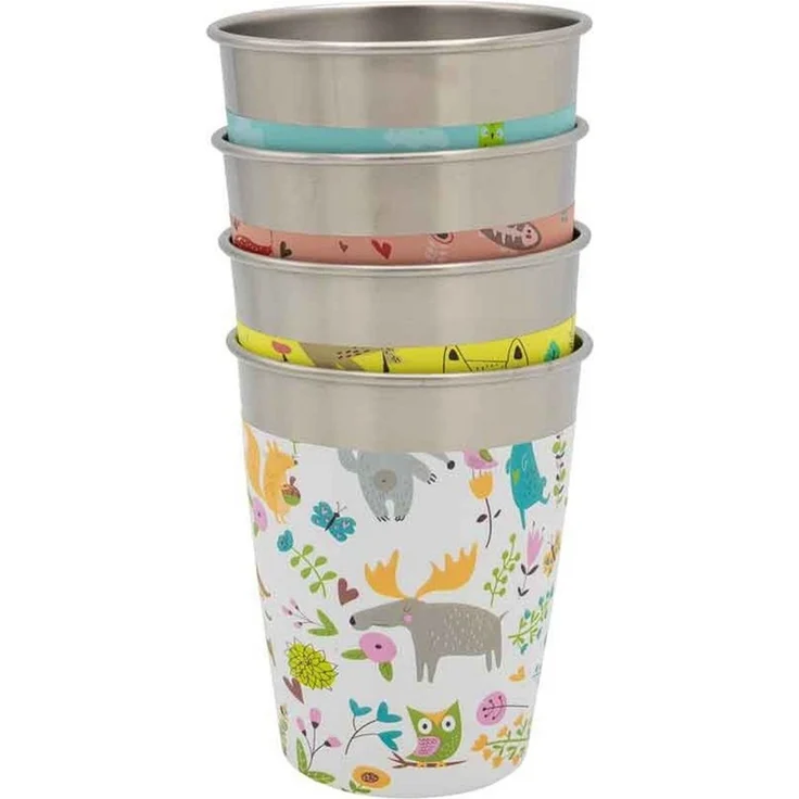 SIGG Kindertrinkbecher "Wildlife" 4er Set – Bild 2