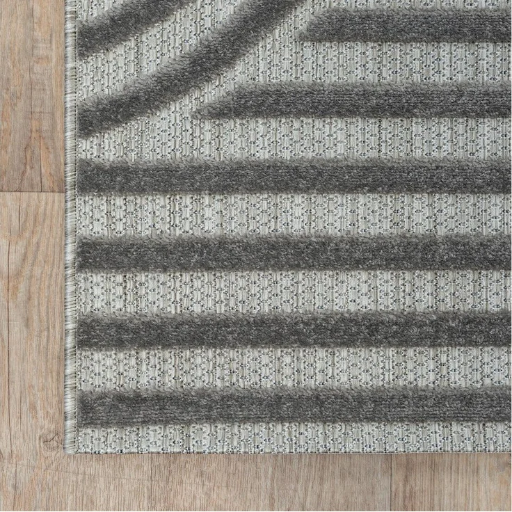 Sanat Teppich Berlin, rechteckig, Höhe: 6 mm, In -und Outdoor geeignet, Außenbereich, Terrasse, Balkon, auch Läufer – Bild 3