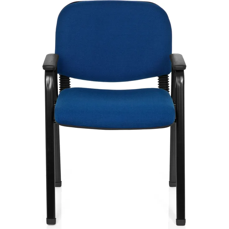 hjh OFFICE Besucherstuhl Konferenzstuhl XT 650 Stoff, Blau