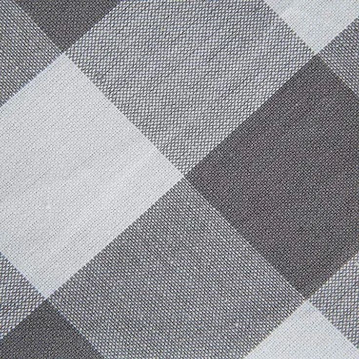 DII Buffalo Check Collection Classic Tischplatte, 40x40 cm, Grau & Weiß – Bild 3