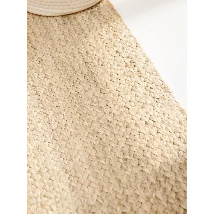HANSE Home Teppich Juteteppich Teppich Juno, rechteckig, Höhe: 9 mm, Jute, Shape, Handgemacht, Wohnzimmerteppich, Naturteppich, Wohnzimmer – Bild 8