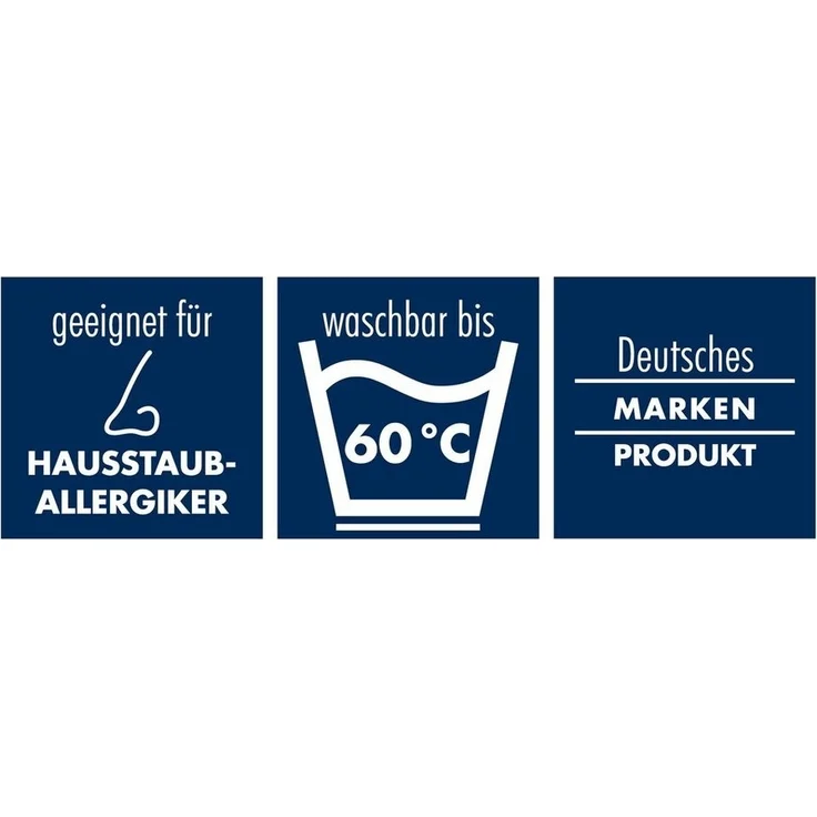 Irisette Kopfkissen Kissen Micro Thermo, Füllung: 100% Hohlfaserkugeln, Bezug: soft und anschmiegsam, Seitenschläfer, Rückenschläfer, Bauchschläfer, waschbar bis 60°C, produziert in Deutschland – Bild 3