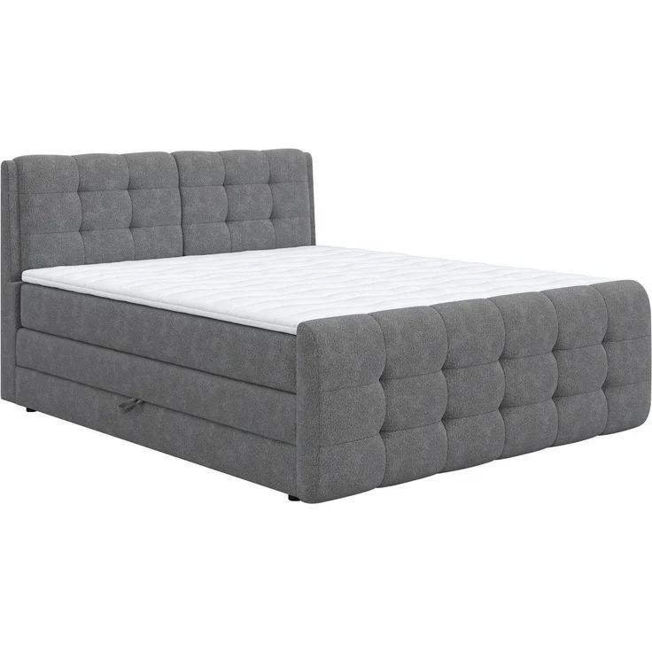 COTTA Boxspringbett FORT, Stauraumbett mit Bettkasten & 7-Zonen-TTFK-Matratze H2-H4, erhältlich in verschiedenen Breiten (160cm, 180cm & 200cm) – Bild 2