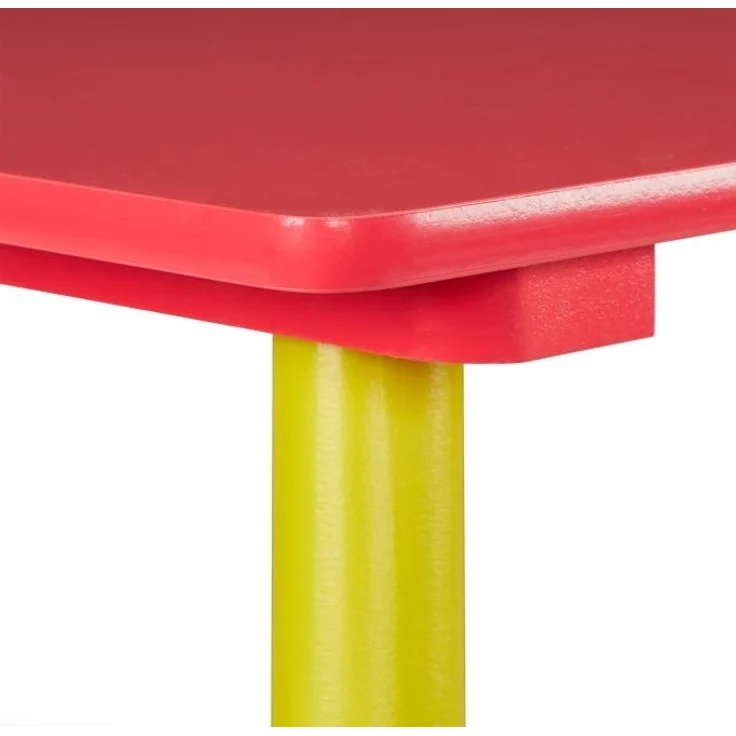 3-teilige Kindersitzgruppe,2 Stuhl und 1 Tisch, MDF / Kiefer bunt – Bild 9