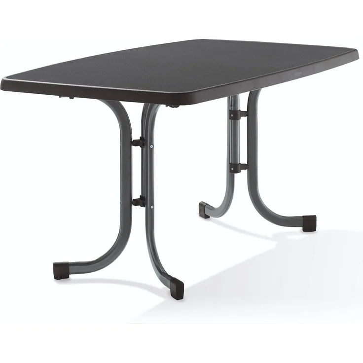 Sieger Boulevard Boulevard-Klapptisch mit vivodur® Tischplatte, Stahl Eisengrau, 150 x 72 x 90 – Bild 1