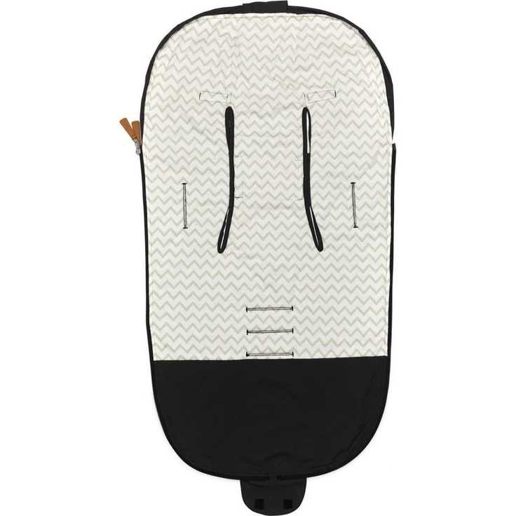 Fillikid Fußsack Sommerfußsack Light Big, schwarz – Bild 2