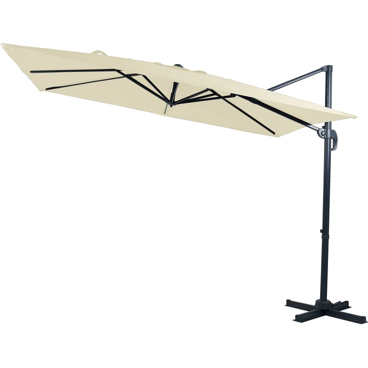 Gardissimo CANNES Alu Ampelschirm 300x200cm Pendelschirm UV50+ – Bild 1