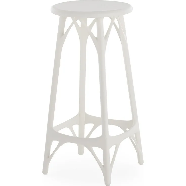 2er Set A.I. Hocker weiß