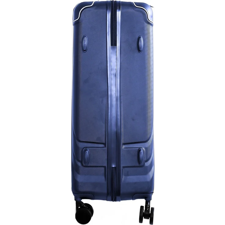 3 Tlg. Koffer-Set mit 4 Rädern Hartschale mit Kantenschutz 360° drehbar Blau – Bild 6