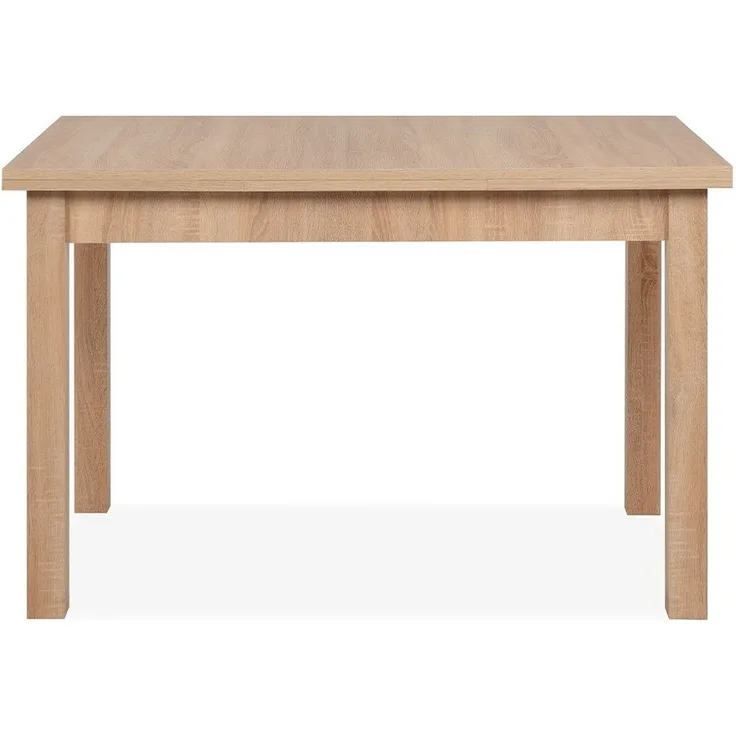 Calicosy Ausziehbarer Esstisch Dekor Sonoma-Eiche L120-200 cm – LONGFORD - Helles Holz