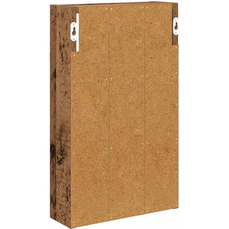 vidaXL Badezimmer-Wandschrank Altholz 30 x 10 x 50 cm Holzwerkstoff 889317 – Bild 6