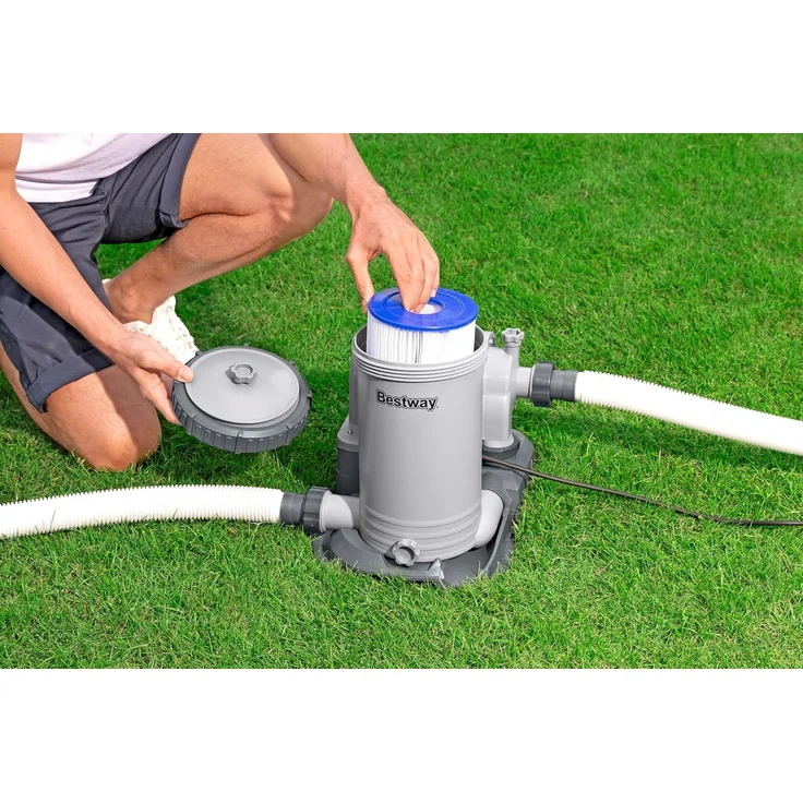 Filterpumpe 9.463 l/h, 350 W – Bild 3
