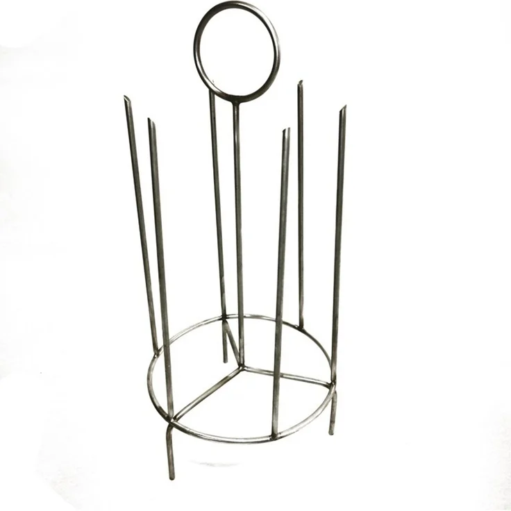 Tandoor Zubehör 6-teiliges Set Edelstahl und Gusseisen – Bild 3