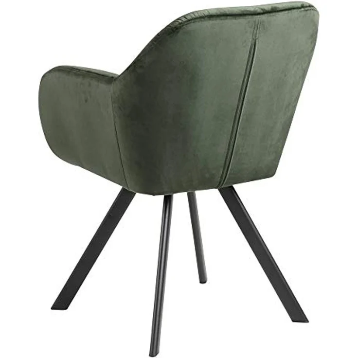 Selsey Polsterstuhl, Dunkelgrün, 57,5 x 61,5 x 81,5, 5903025349800 – Bild 5