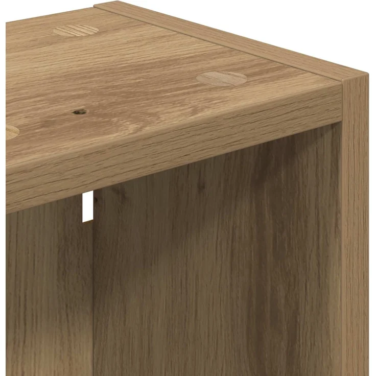 vidaXL Badezimmer-Wandschrank Kunsthandwerk Eiche 20 x 16 x 62,5 cm 889310 – Bild 7