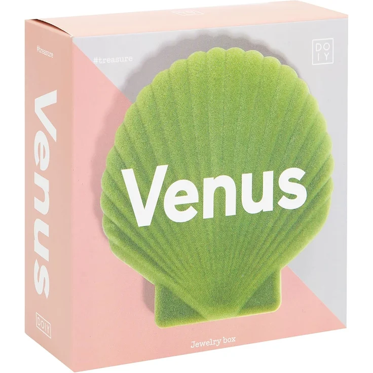 Doiy Schmuckaufbewahrung Muschel Venus Light Green – Bild 3