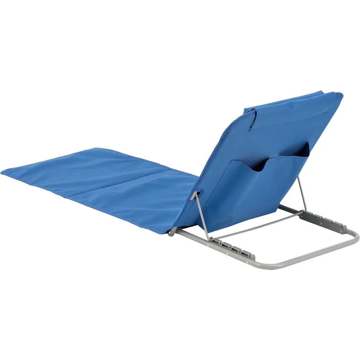 en. casa 'Donostia' Strandmatte, 2er Set, Stahl/Polyester Blau, 143x48 cm – Bild 6
