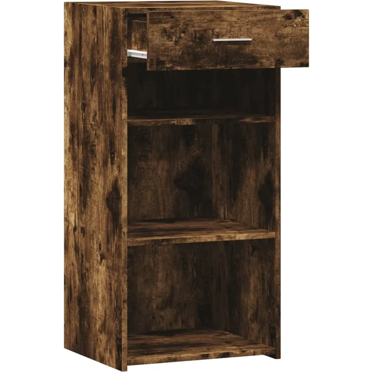 vidaXL Sideboard Räuchereiche 45x42,5x93 cm Holzwerkstoff 846324 – Bild 7