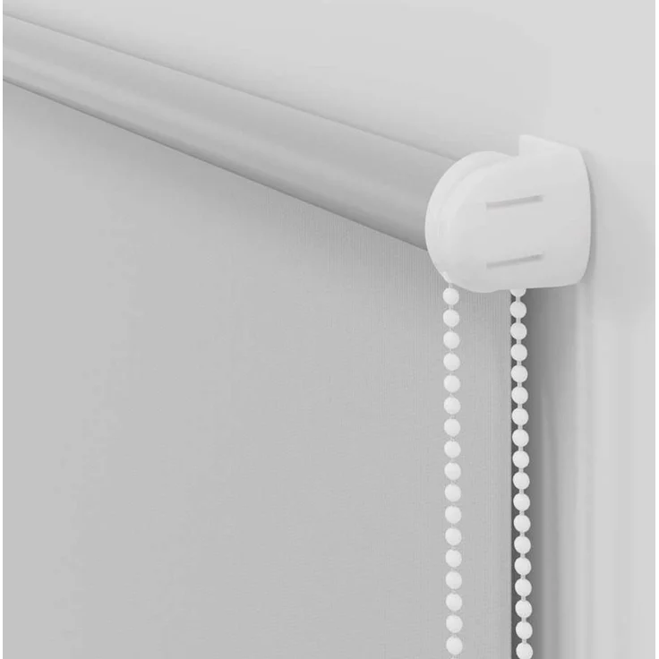 vidaXL Verdunkelungsrollo Hellgrau 105x150cm Stoffbreite 100,7cm 4011389 – Bild 10