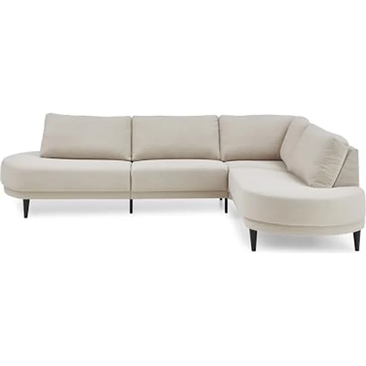 ATLANTIC home collection Ecksofa Ronny, BxTxH: 279 cm x 113 cm x 82 cm, Ecke wahlweise re/li montierbar – Bild 3