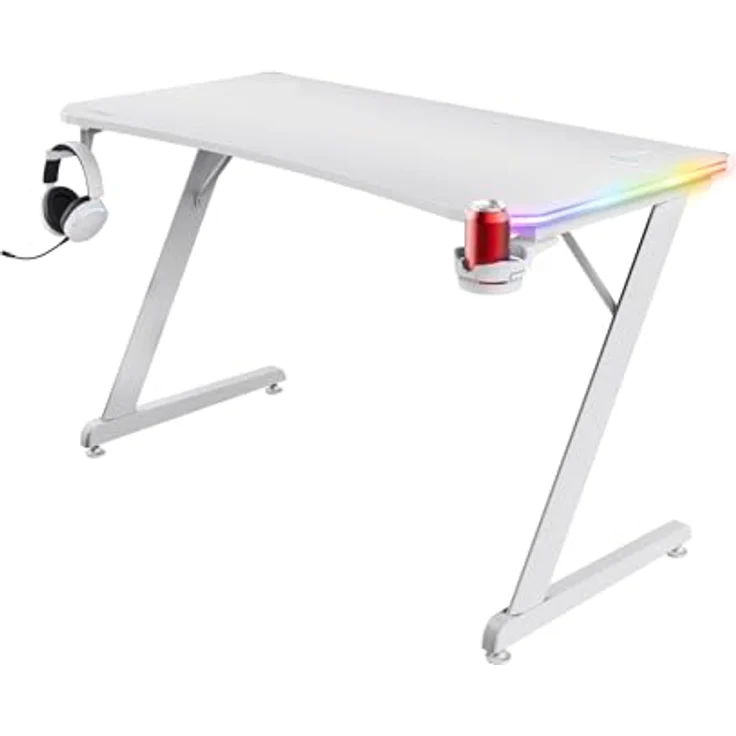Trust GXT 709W LUMINUS - Schreibtisch - rechteckig – Bild 2
