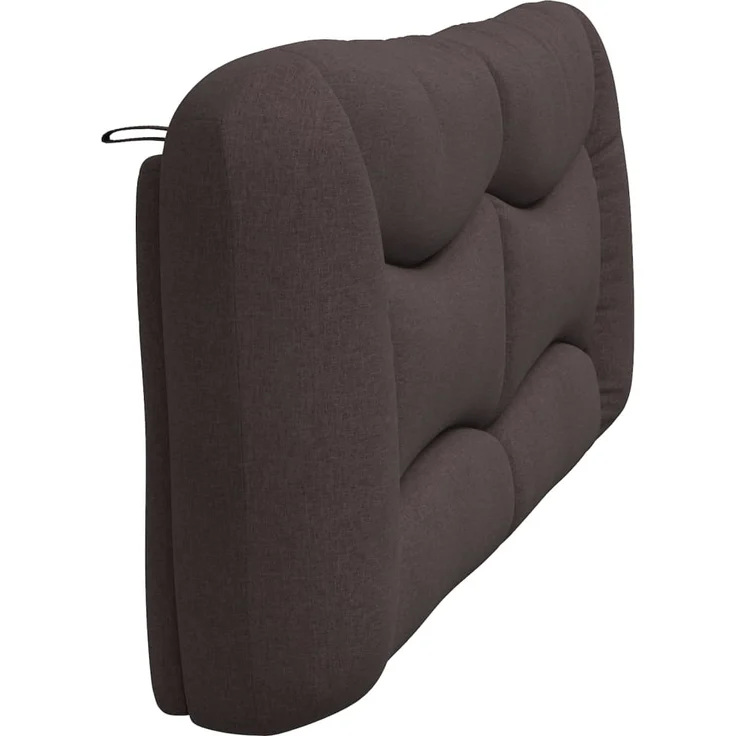 vidaXL Kopfteil-Kissen Dunkelbraun 200 cm Stoff 374619 – Bild 6