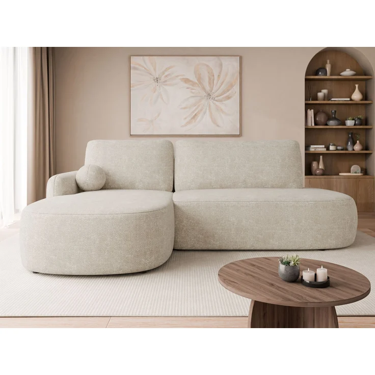 Mirjan24 Ecksofa Loridu O (Farbe: Magni 206.02, Seite: Links), 90 x 174 x 274 cm – Bild 2