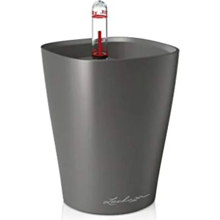 LECHUZA MINI-DELTINI anthrazit metallic 14949