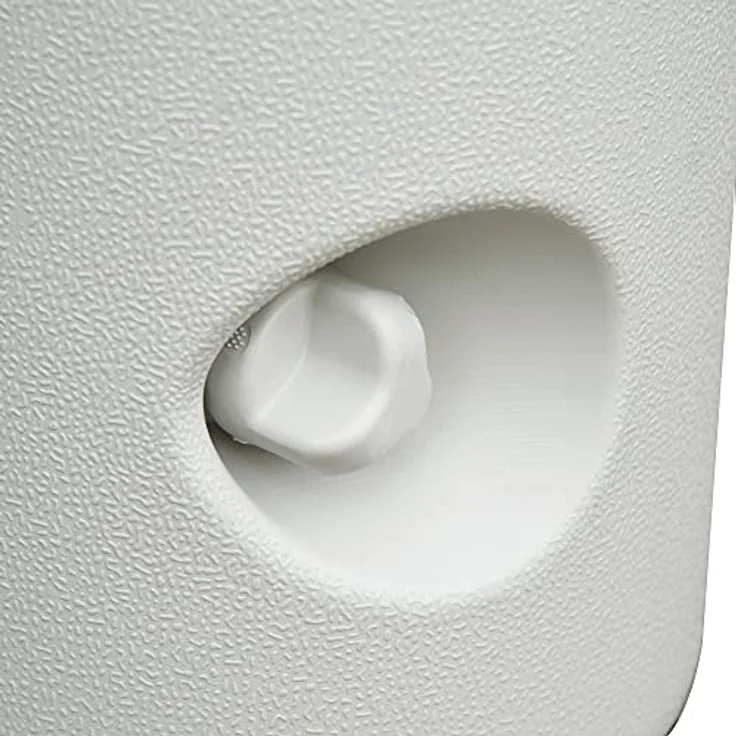 Outsunny Sonnenschirmständer, Standfuß aus Kunststoff, Weiß, 24x22 cm, stabiler Sonnen- & Sichtschutz – Bild 8