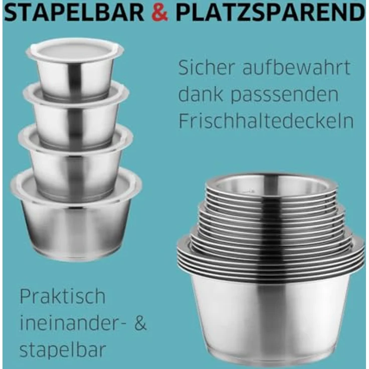 Kuppels QUICK CLACK PRO Glasdeckel 24 cm silber – Bild 6