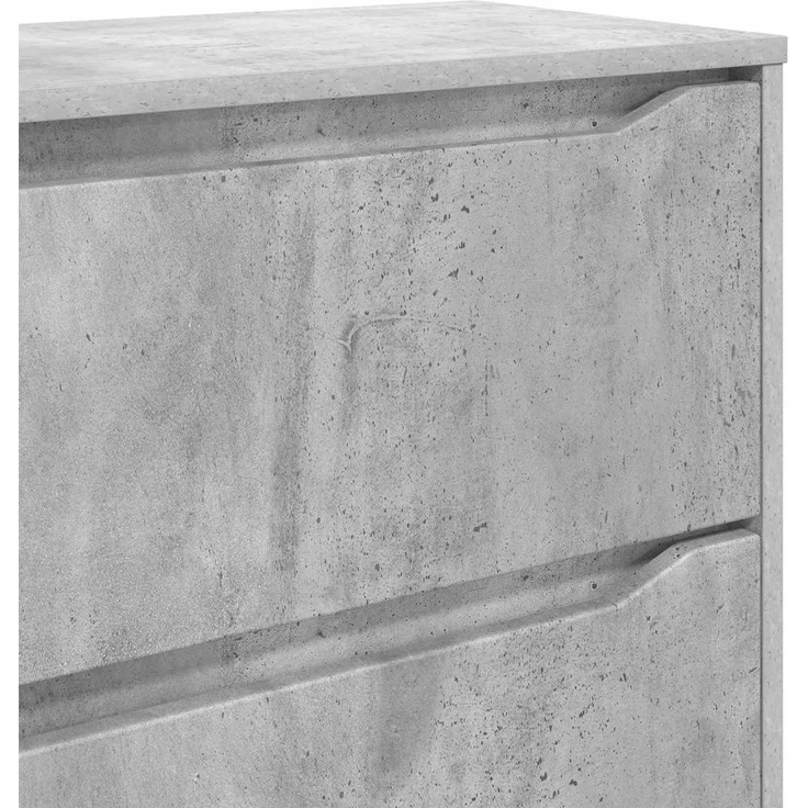 vidaXL Aufbewahrungsschrank 80 x 48 x 57 cm Holzwerkstoff Betongrau 888820 – Bild 12