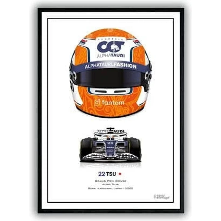 Poster Formel 1 Helme Rennfahrer Gewinner · Deko Print ohne Rahmen - F / 30x40 cm – Bild 3