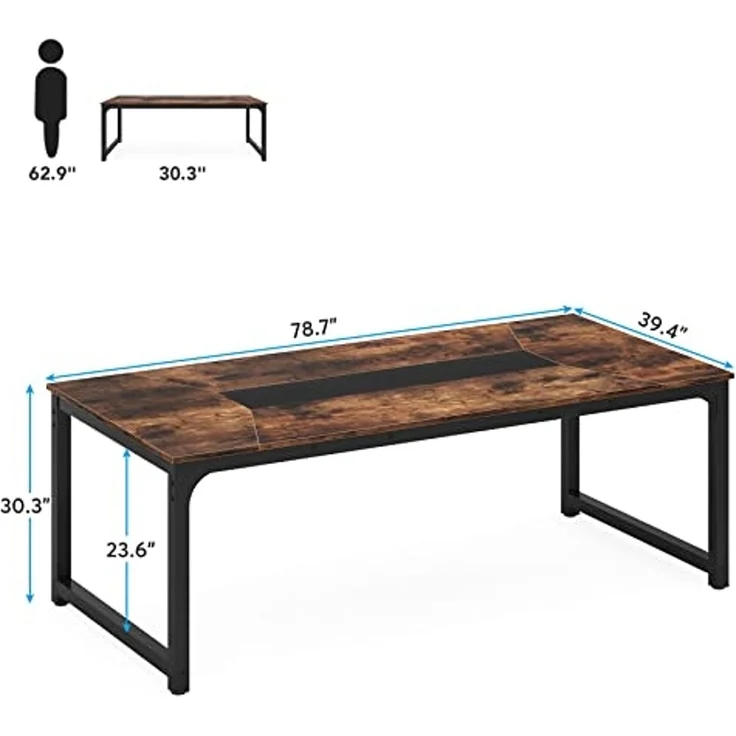 LITTLE TREE 70,9 Zoll X Large Executive Computertisch Home Office Workstation – Bild 3