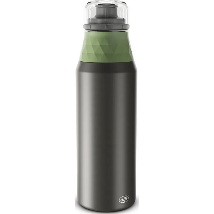 Alfi Trinkflasche Endless Bottle, Sportflasche, Edelstahl, Celadon Green Matt, 0. 9 L, 5668351090