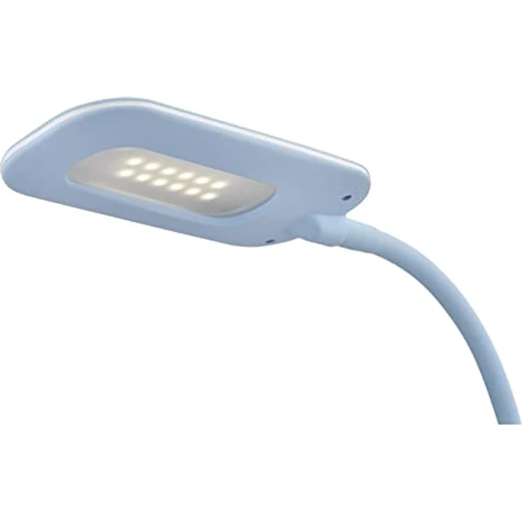 EMOS STELLA dimmbare LED Tischlampe, 6,5W, max. 400lm, 4000K, flexibler Arm, blau, Z7602BL – Bild 3