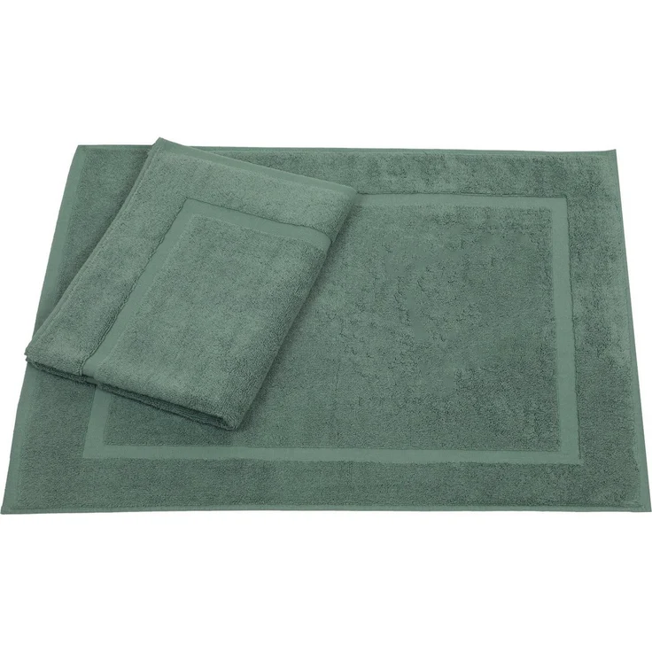 Betz Badematte 2er Set Badvorleger Premium Badematte Badteppich Größe 50x70 cm, beidseitig nutzbar, Baumwolle, Qualität 650g/m² – Bild 5
